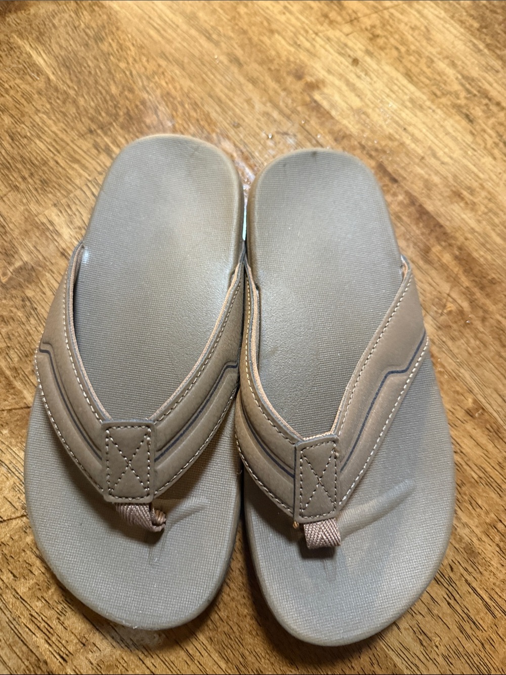 The Children's Place Tan Flip Flop Sandals